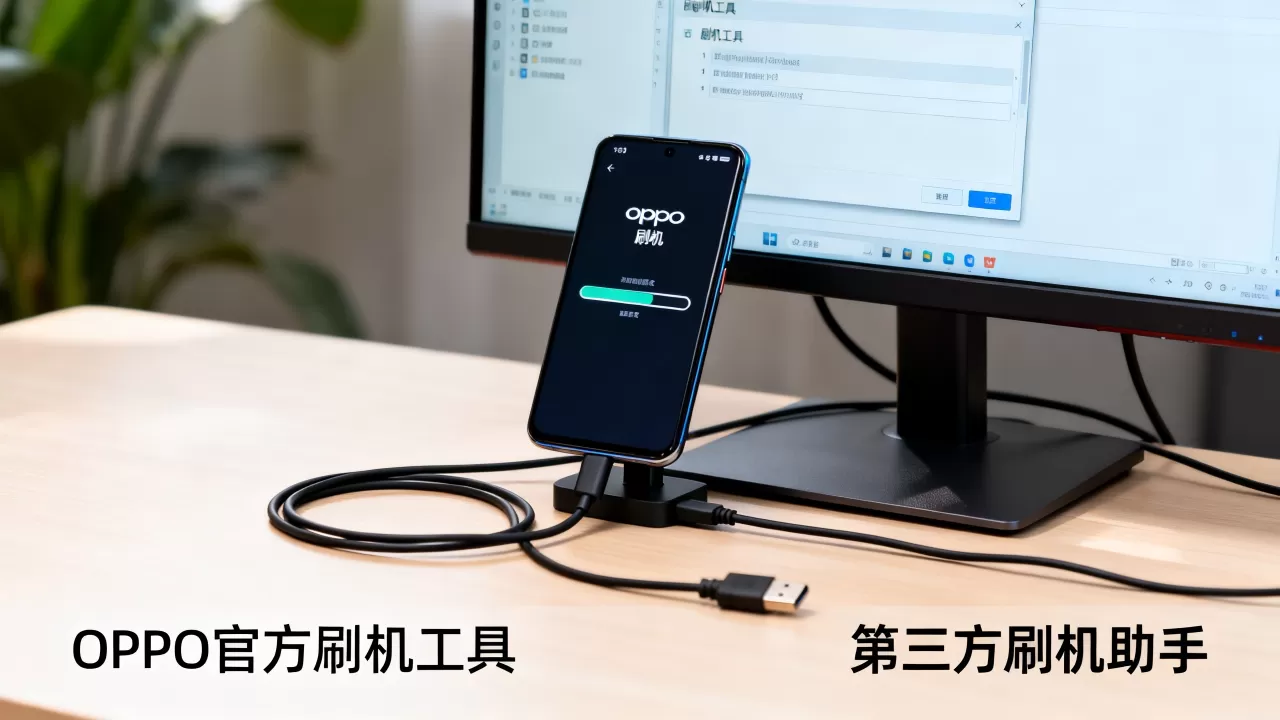 OPPO手机刷机需要下载什么软件？刷机工具推荐