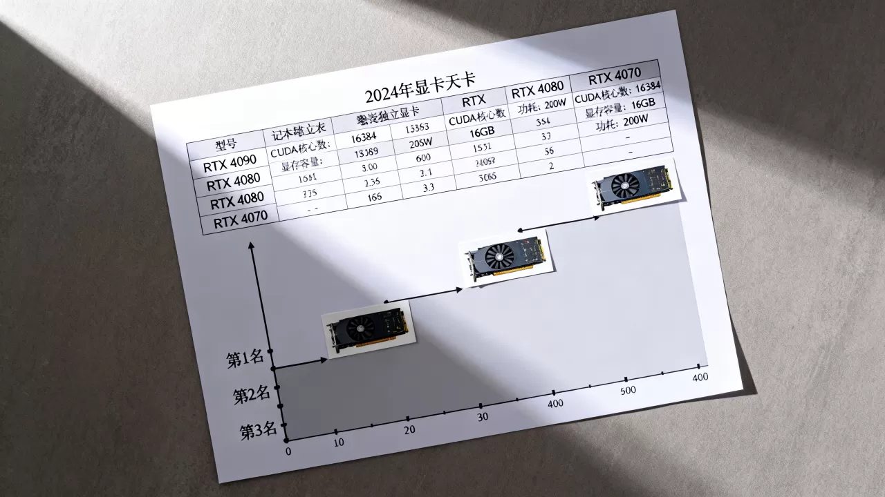 笔记本独立显卡性能表，笔记本显卡天梯图2024