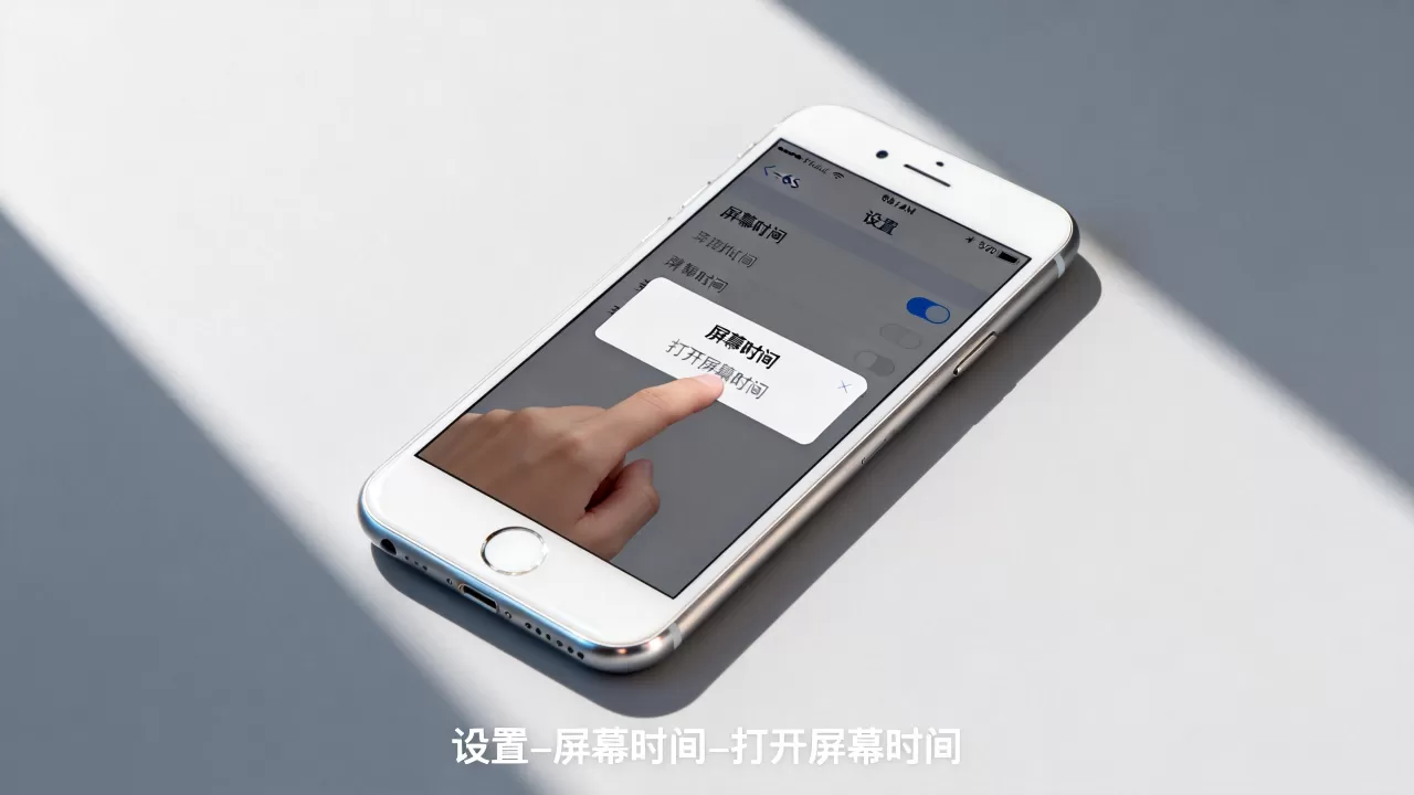 iphone 6s怎么屏幕时间设置时间，iphone 6s屏幕使用时间怎么设置