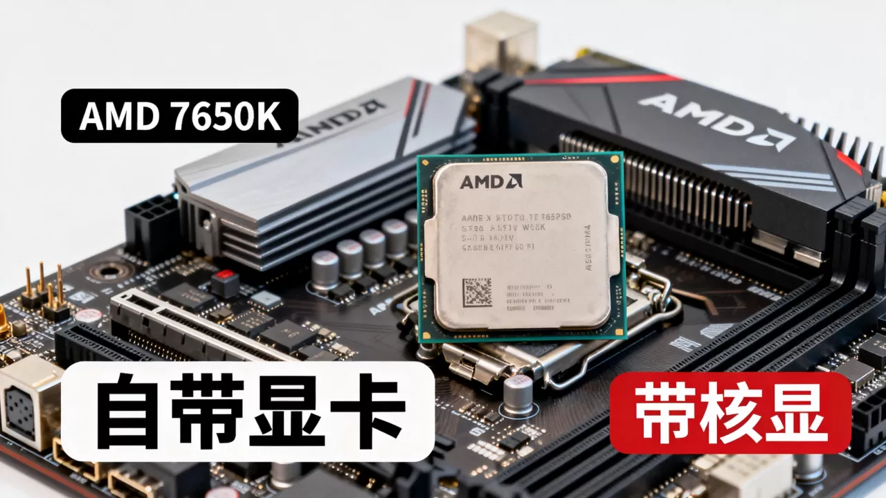 amd 7650k自带显卡吗，amd 7650k带核显吗