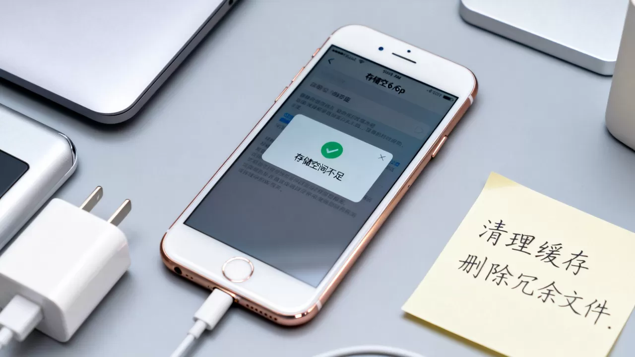 iphone 6 6p 内存怎么清理，手机存储空间不足怎么办
