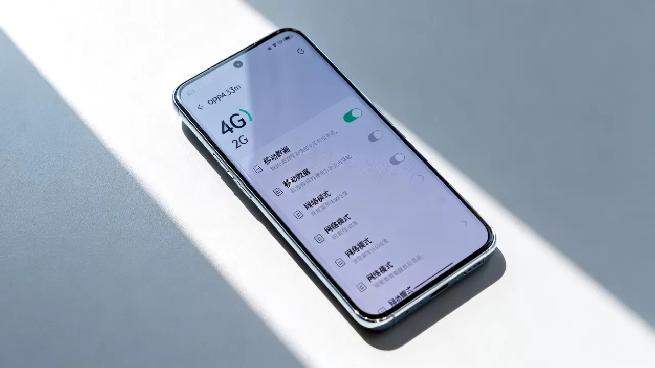 oppoa33m手机为什么4g显示2g，手机4g信号变2g怎么办