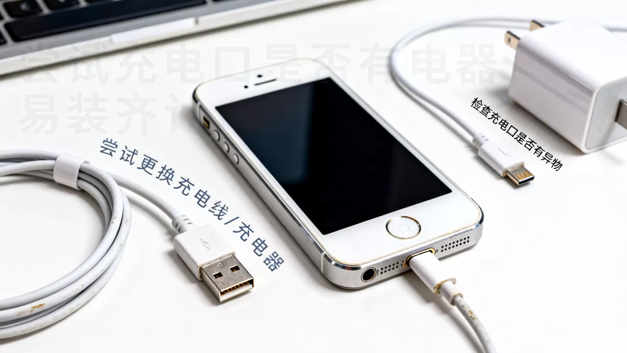 iPhone5不充电不开机怎么办，iphone5充不进电