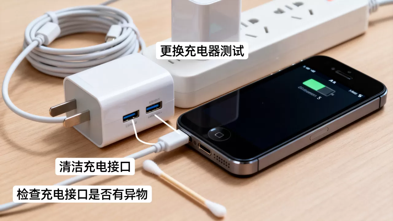 iphone 5不充电不开机是怎么回事，iphone5充不进电解决方法