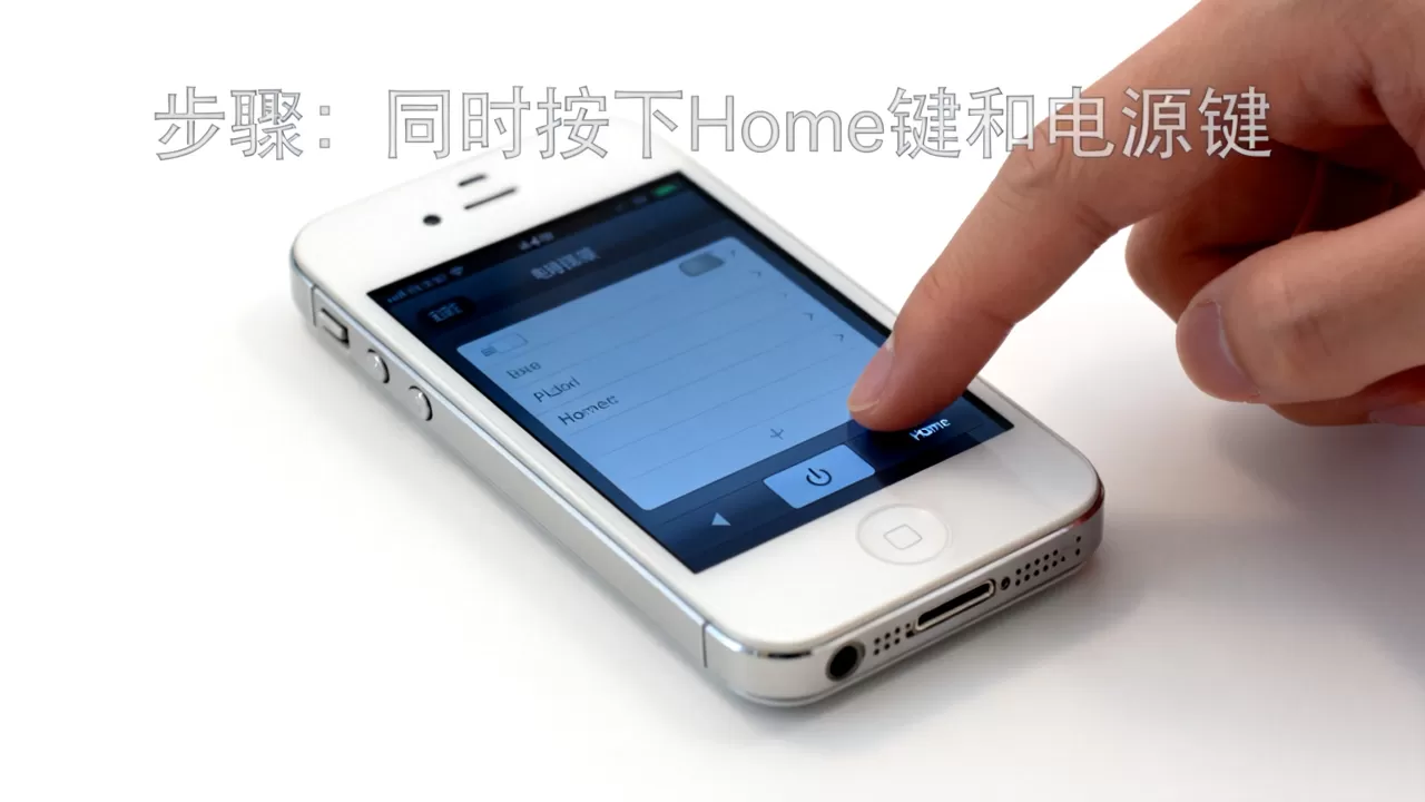 iphone 4s 怎么截屏，iphone4s截屏组合键
