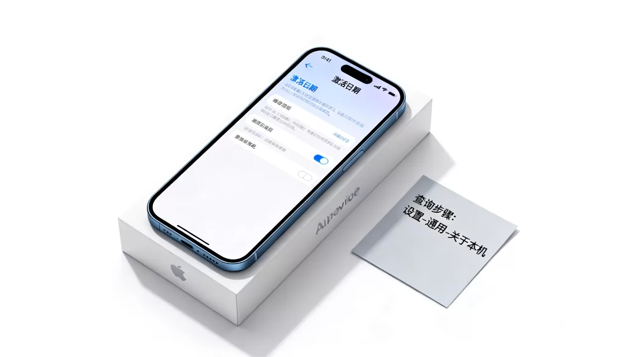 苹果iphone新机怎么激活时间，iphone新机激活日期查询