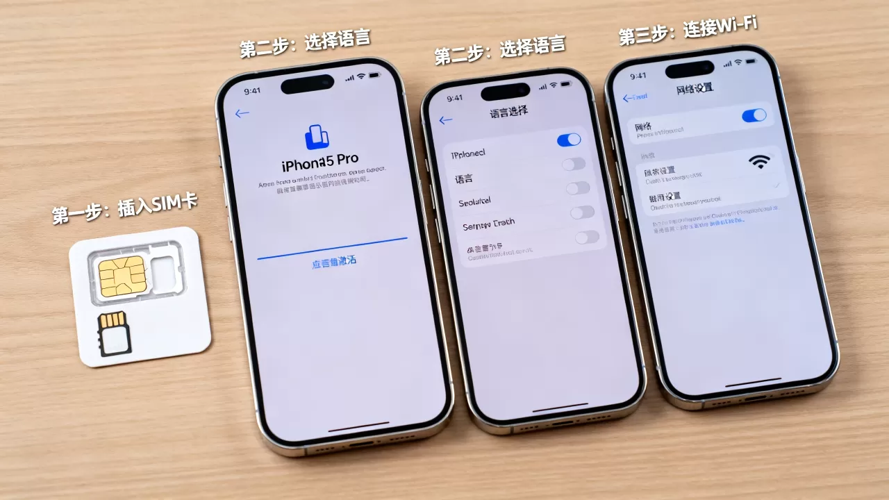 苹果iphone新机怎么激活，iphone15pro怎么激活