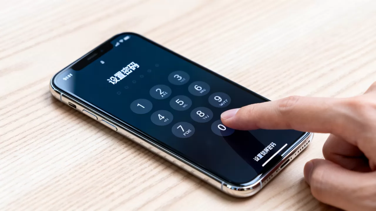 换手机iphone怎么设置密码，iphone设置锁屏密码