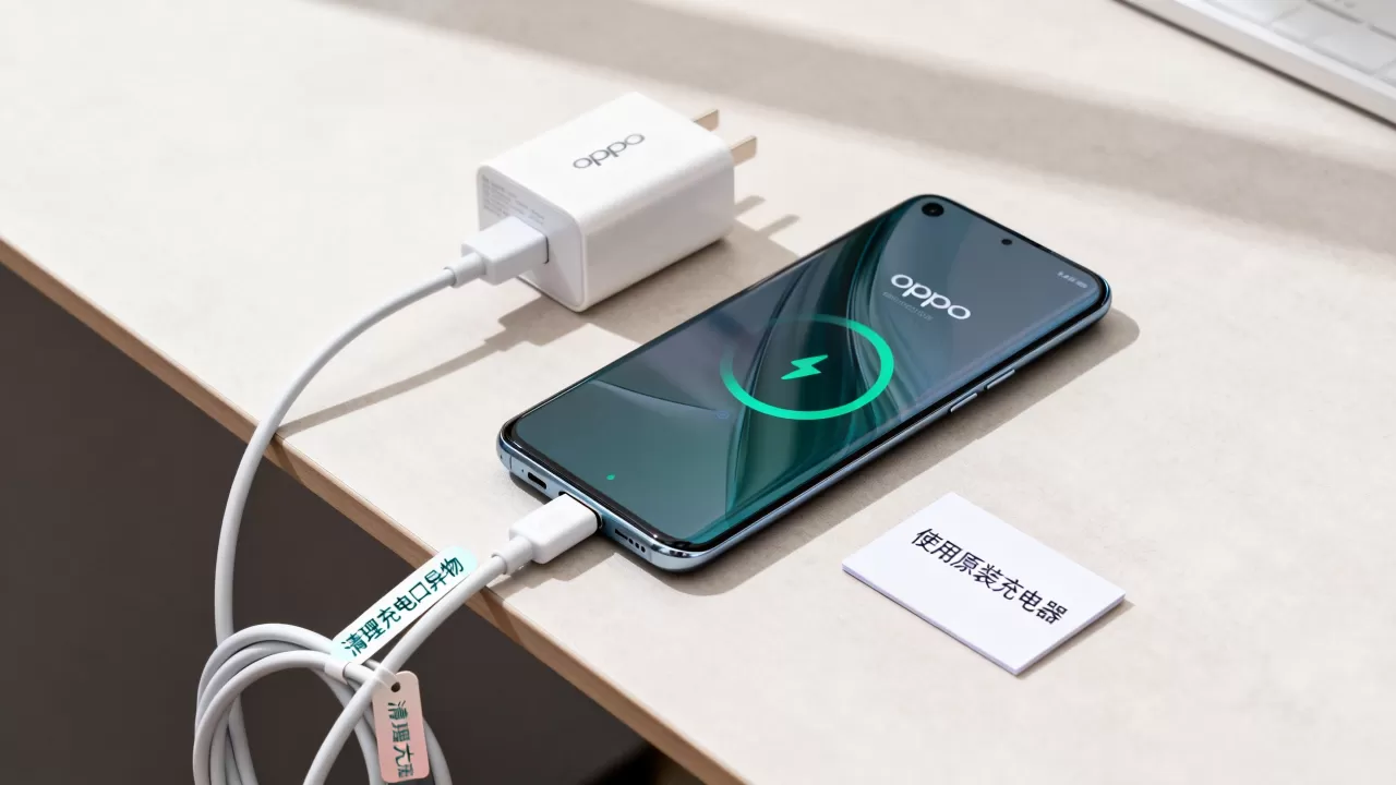 oppo用什么充电快，oppo手机充电速度慢怎么解决