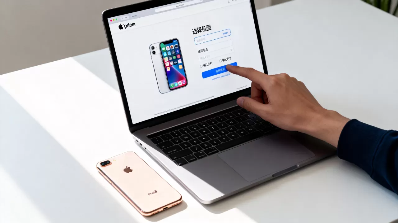 官网怎么预定iphone8，苹果官网预订iPhone8流程