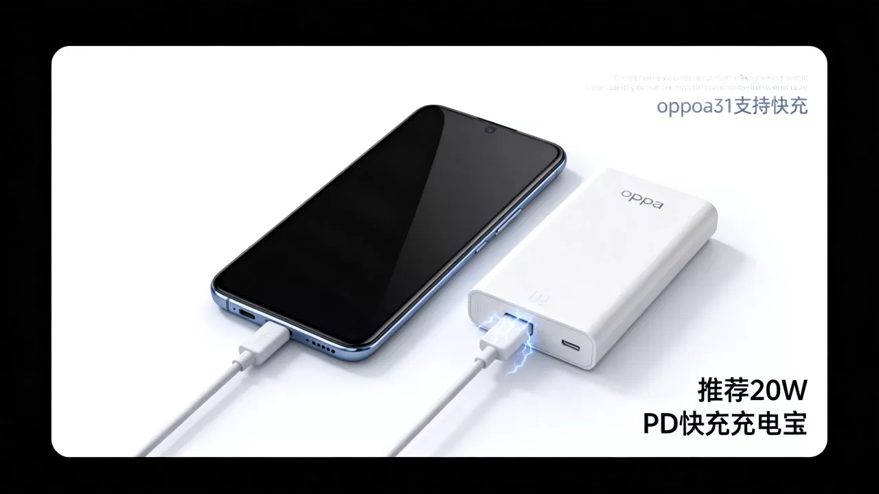 oppoa31用什么充电宝，oppoa31支持快充吗