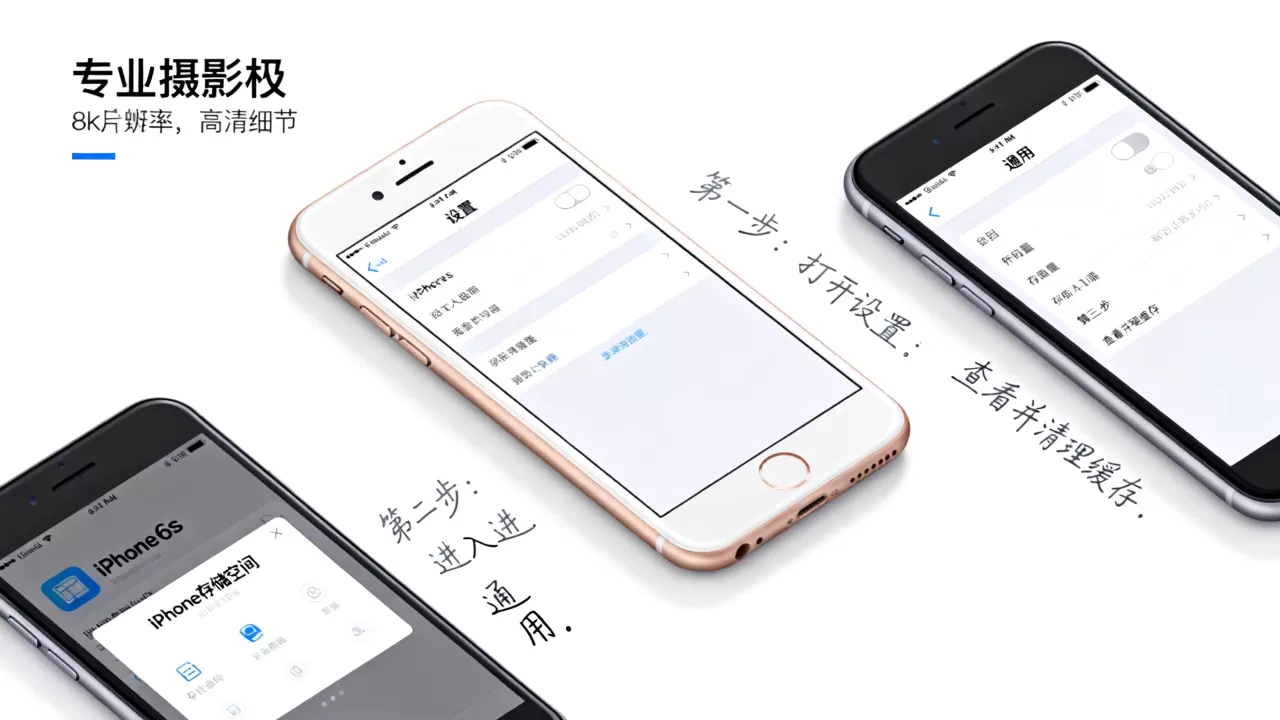 iphone6s怎么清空内存，苹果手机清理垃圾文件方法
