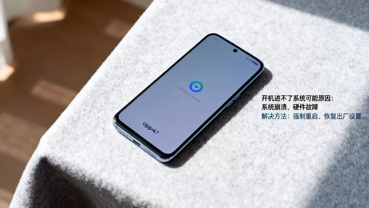 oppoa57能开机进不了系统什么原因，手机开不了机怎么办
