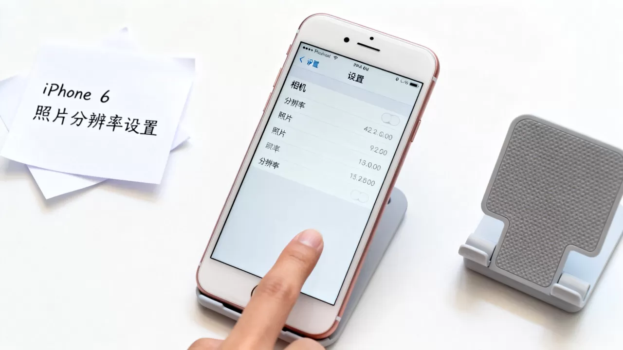 iphone6怎么设置照片分辨率，iphone6照片分辨率设置方法