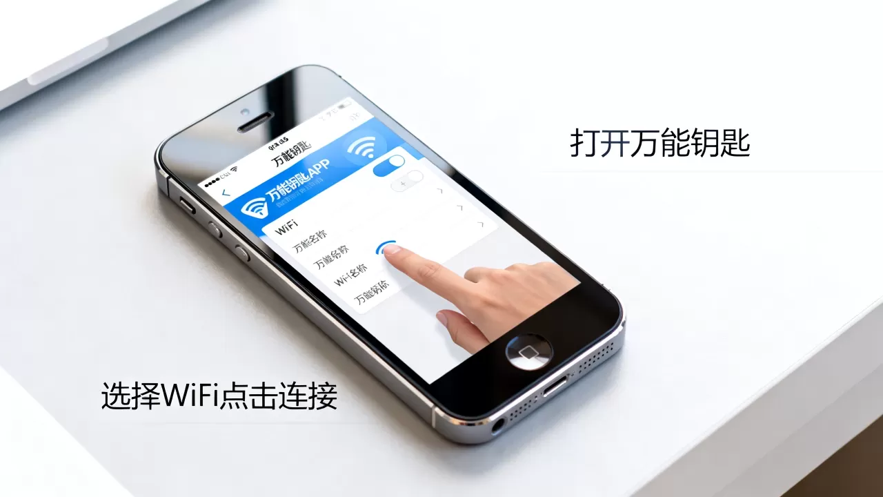 iphone5怎么用万能钥匙，iphone5连接wifi密码