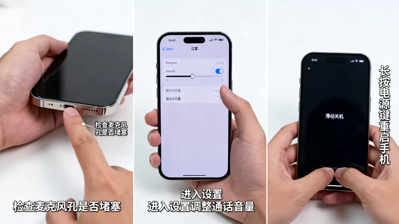 iphone自己说话没声音怎么回事啊，iphone通话无声解决方法