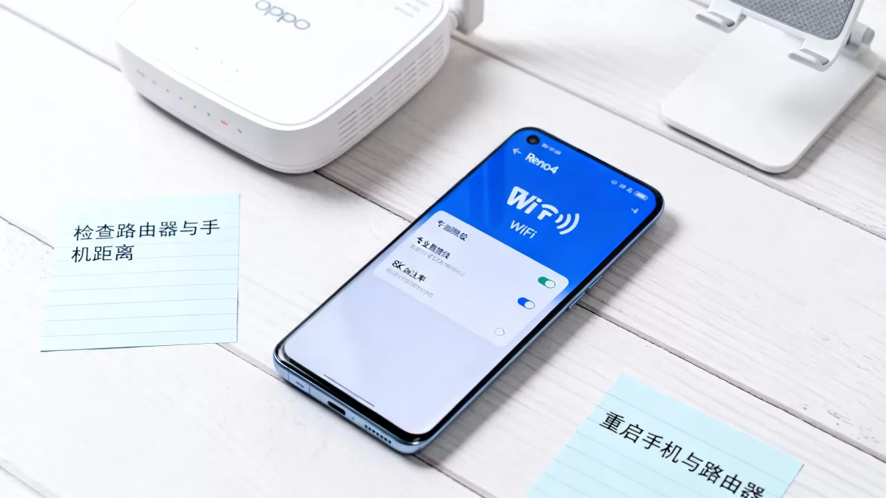 OPPO Reno4连无线网为什么卡？WiFi连接卡顿原因及解决方法