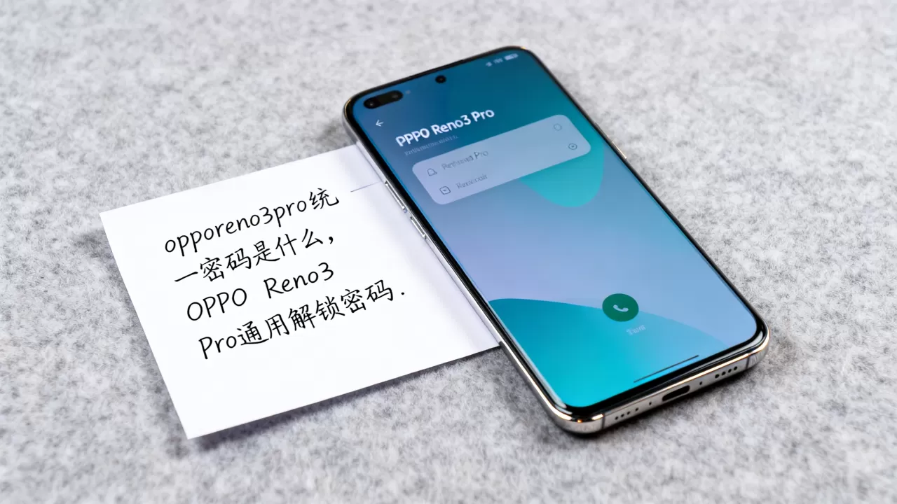 opporeno3pro统一密码是什么，OPPO Reno3 Pro通用解锁密码