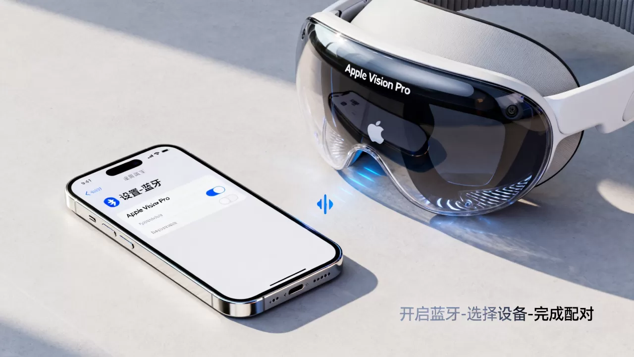 iphone怎么用vr玩游戏，苹果头显怎么连接