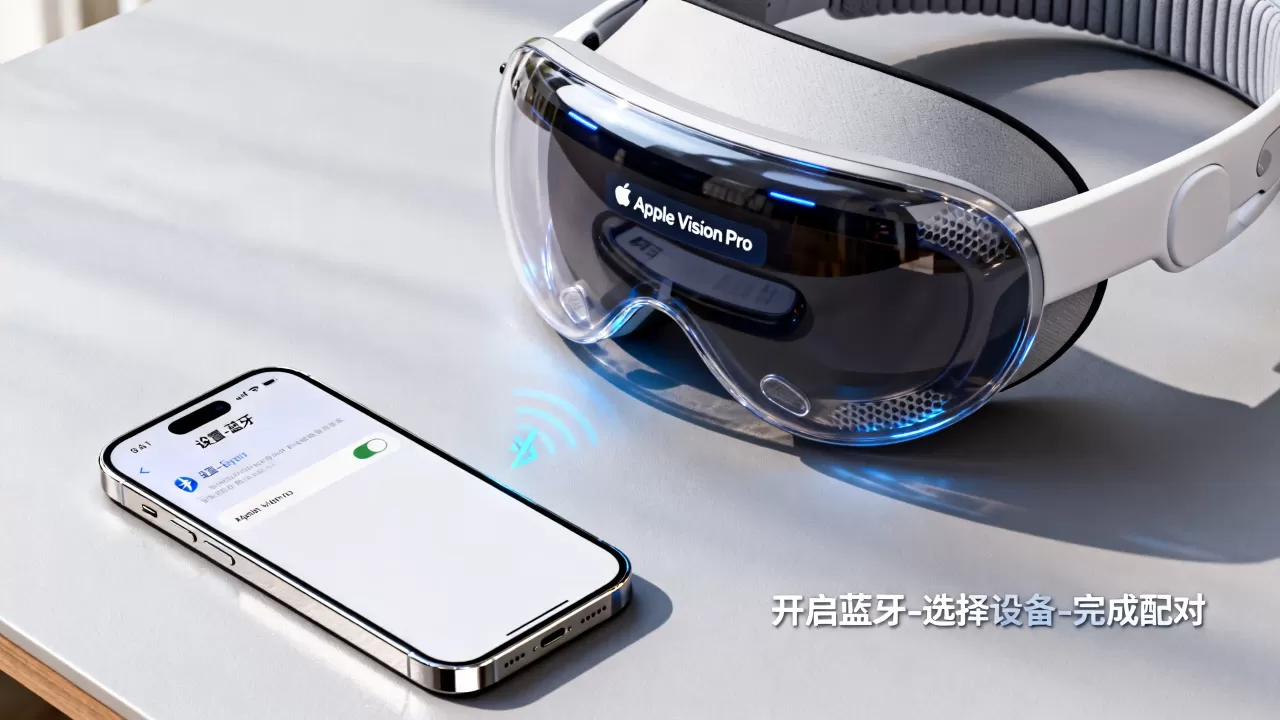 iphone怎么用vr玩游戏，苹果头显怎么连接