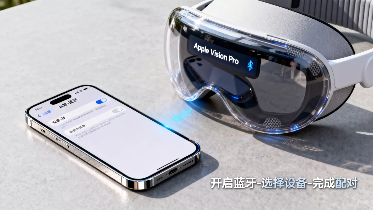 iphone怎么用vr玩游戏，苹果头显怎么连接