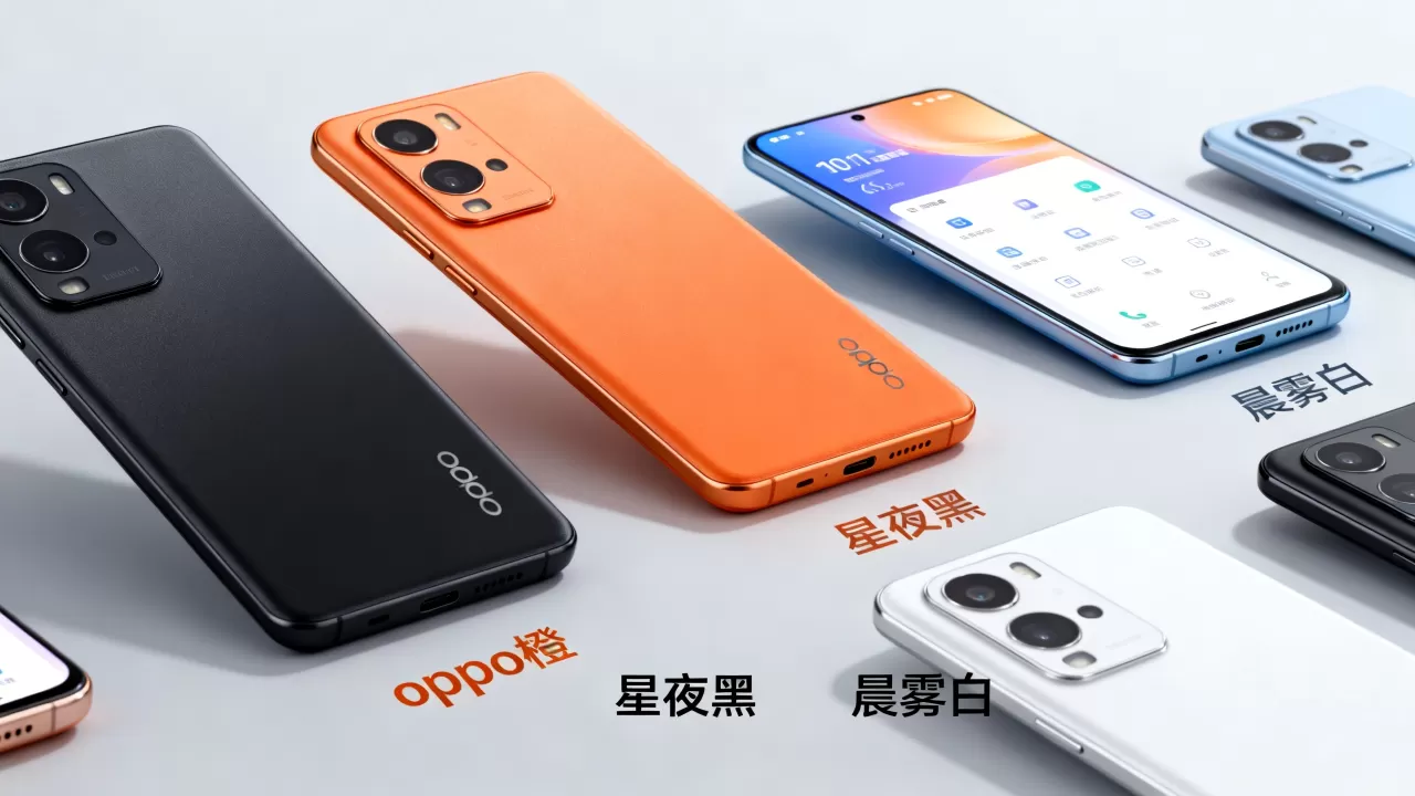 oppo什么橙，OPPO手机有哪些颜色可选