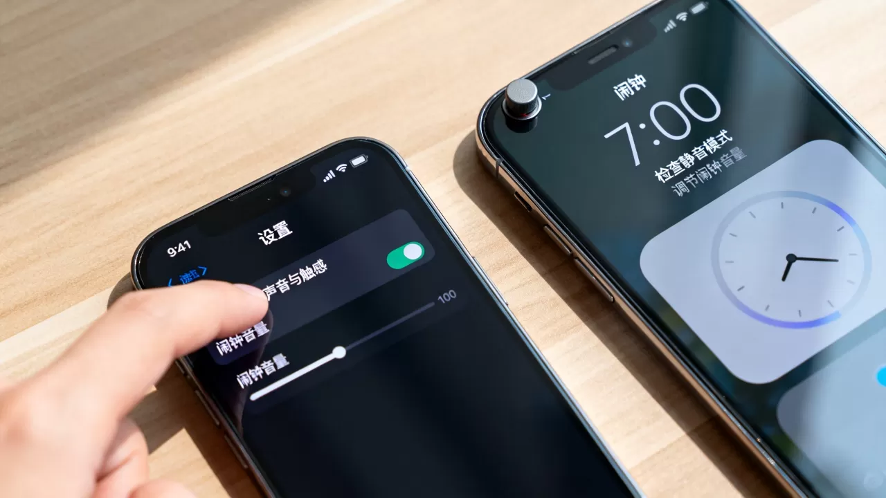 iphone怎么调闹钟声音怎么回事，iphone闹钟没声音怎么解决