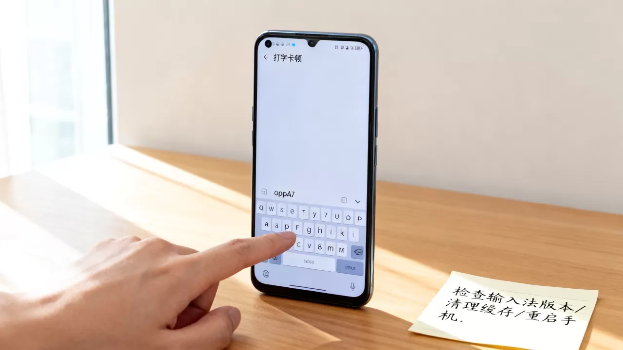 oppoA7手机为什么打字好卡，oppoa7打字卡顿怎么解决