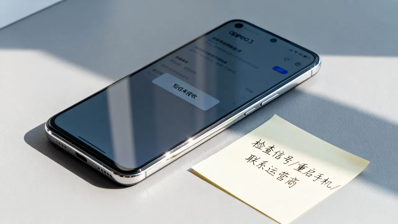 opporeno3收不到短信是什么原因？手机收不到短信怎么办