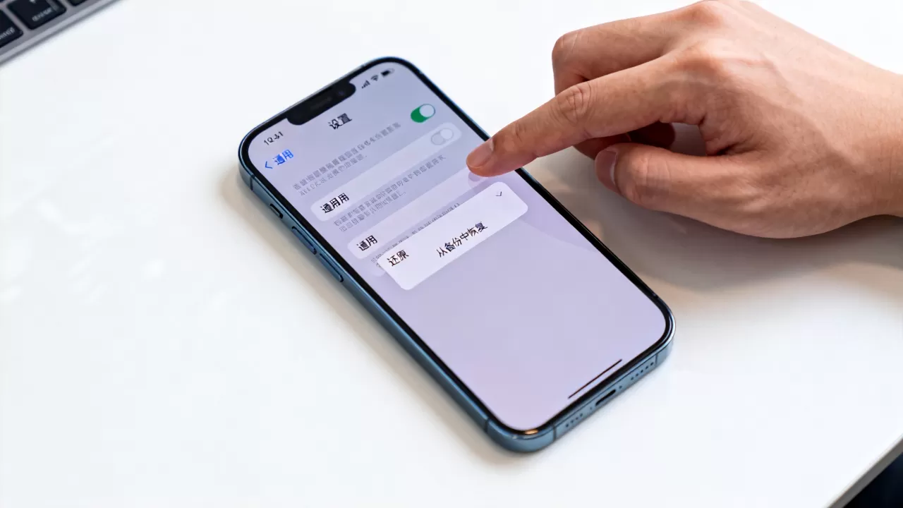 iphone在手机上备份怎么恢复，苹果手机备份数据恢复教程