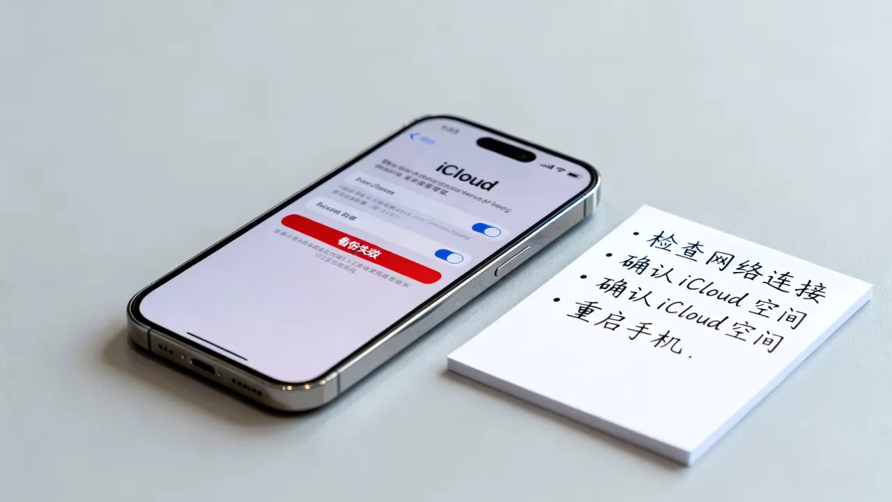 iphone云备份手机备份不了怎么回事，iphone备份失败解决方法