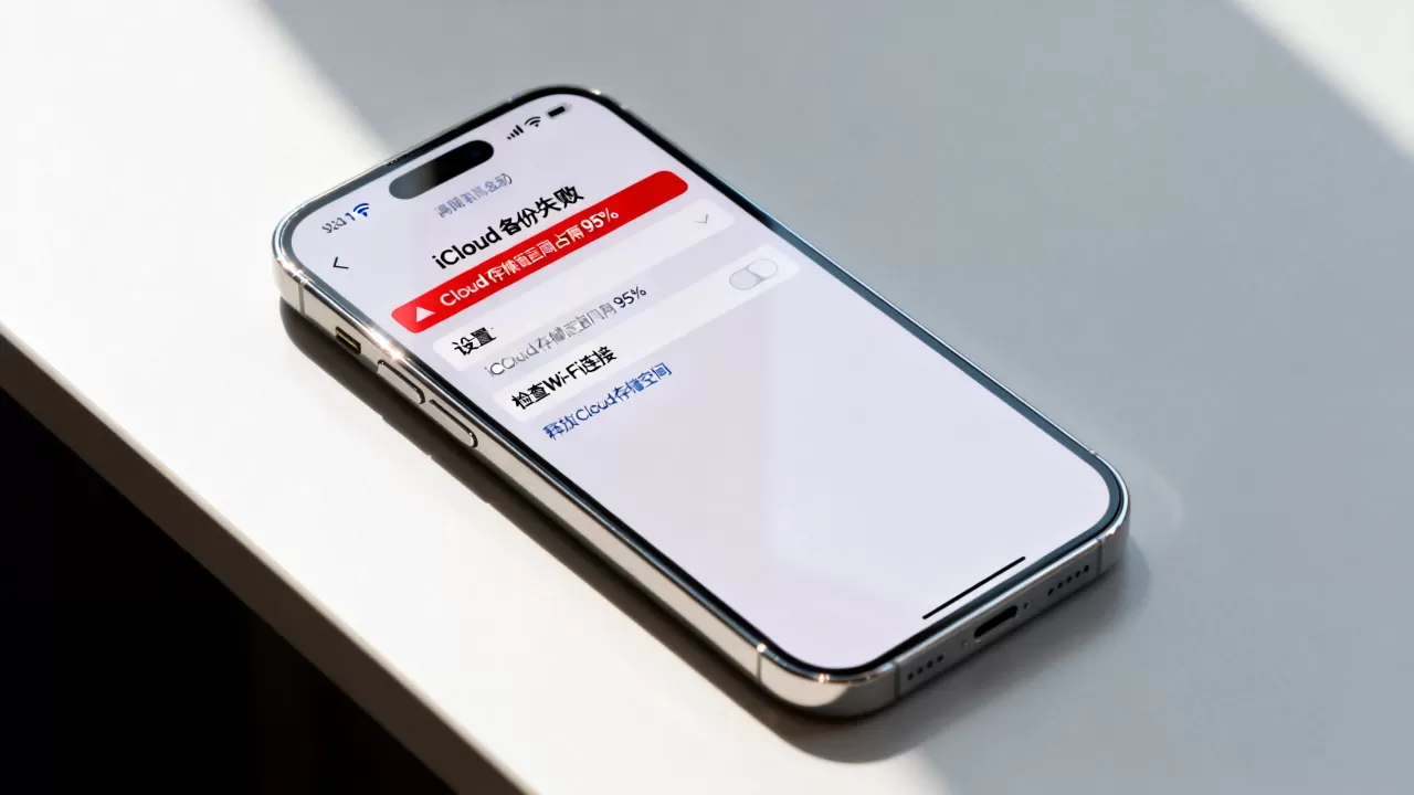 iphone云备份失败怎么办？iCloud备份失败解决方法