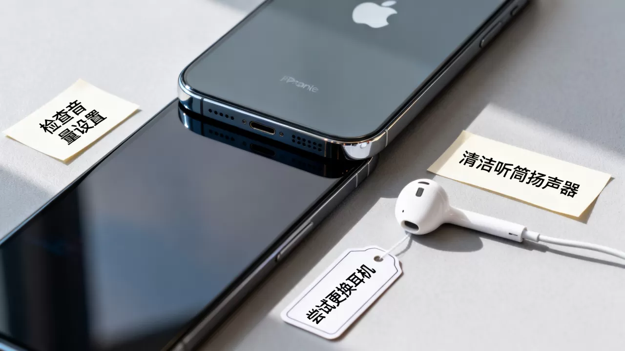 iphone听筒扬声器没有声音怎么回事，苹果耳机不出声解决方法