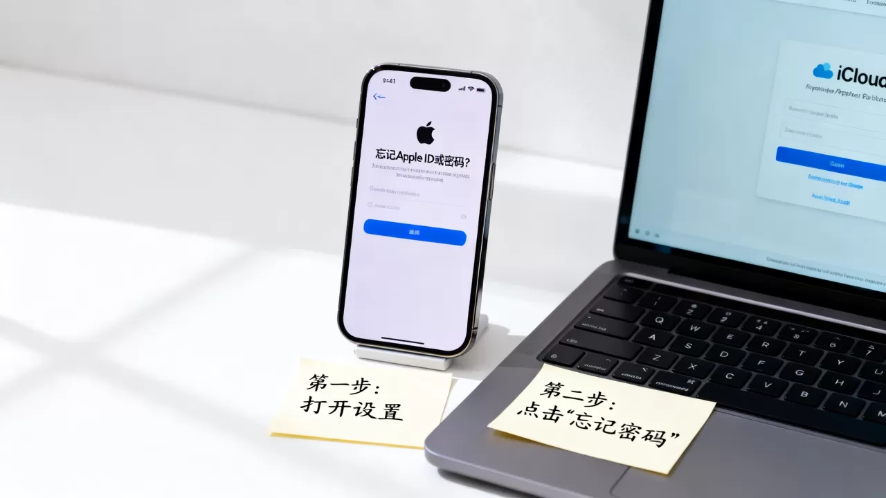 iphone刷机忘了id怎么办啊，苹果id密码忘了怎么找回