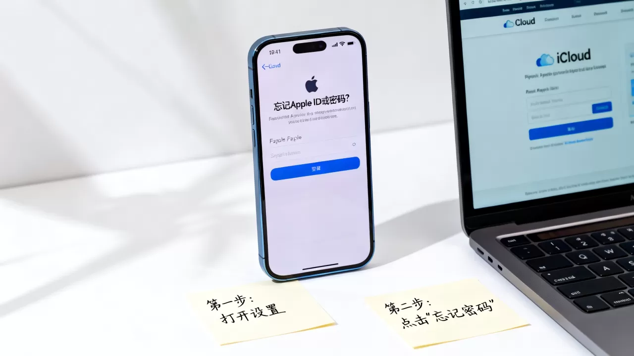 iphone刷机忘了id怎么办啊，苹果id密码忘了怎么找回