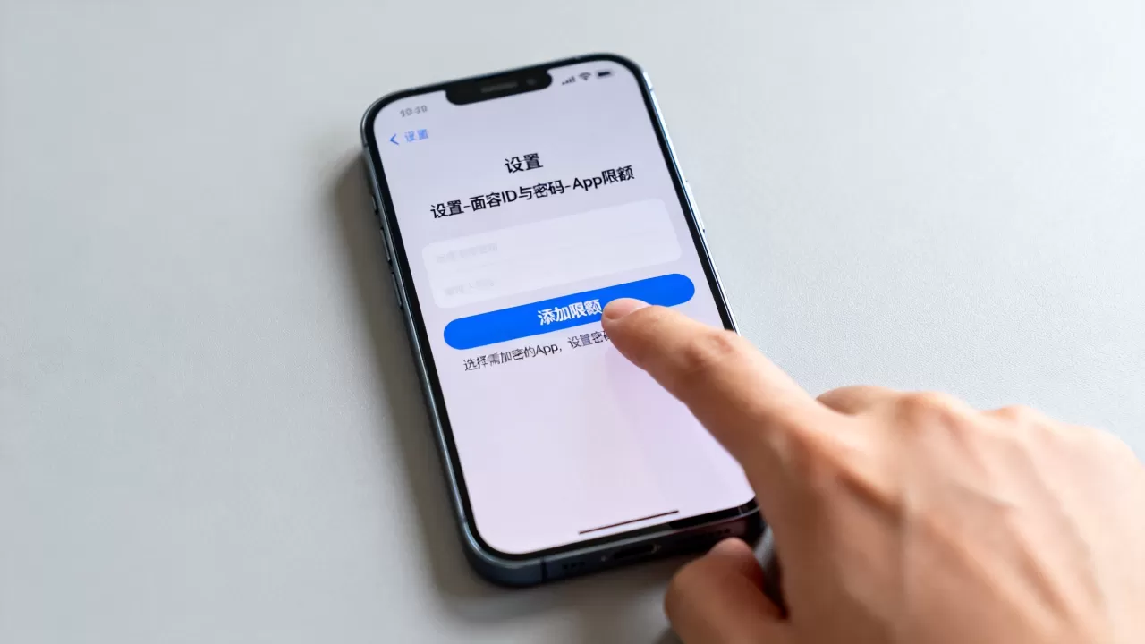 iphone手机怎么锁应用程序，苹果手机怎么给特定app加密码