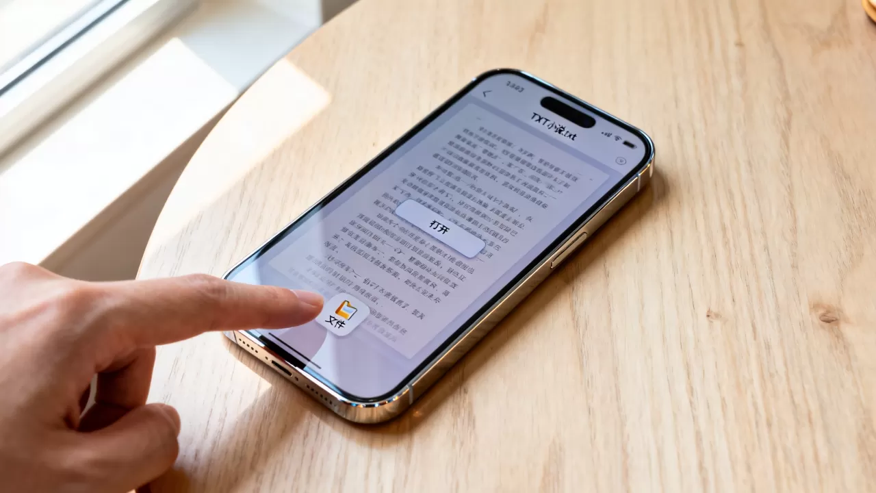 iphone手机怎么看txt小说，iphone自带阅读txt文件