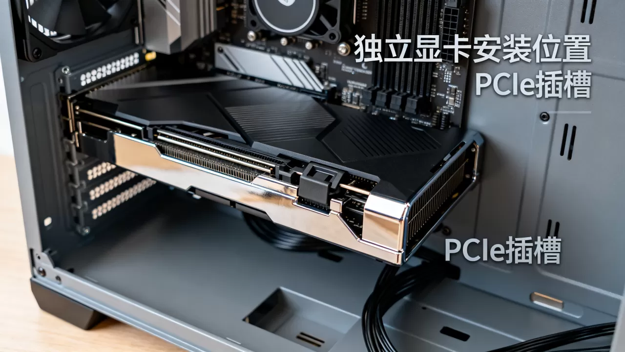 电脑机箱独立显卡位置在哪？显卡安装位置图解