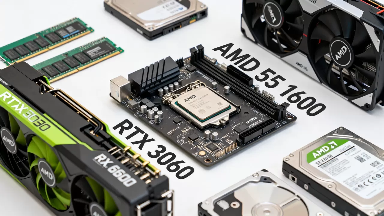 AMD R5 1600配什么显卡好？R5 1600显卡搭配推荐