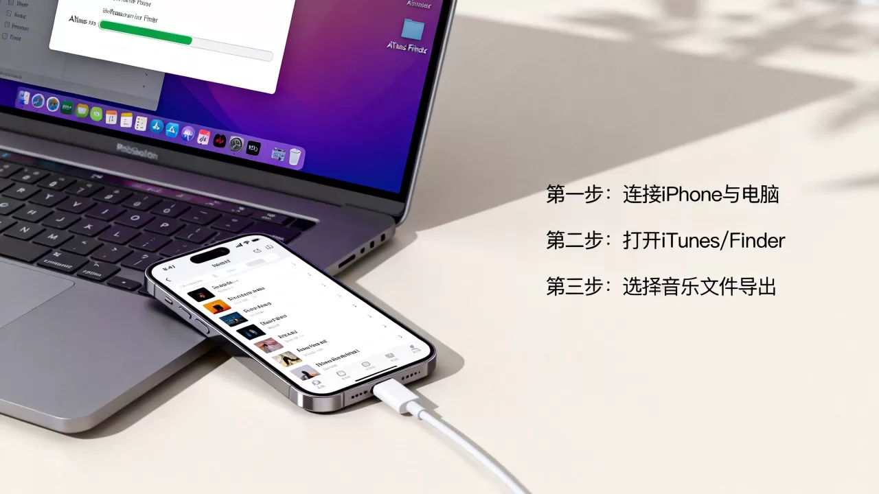 iphone上的歌怎么导出到电脑上吗，iphone音乐文件如何导出到电脑