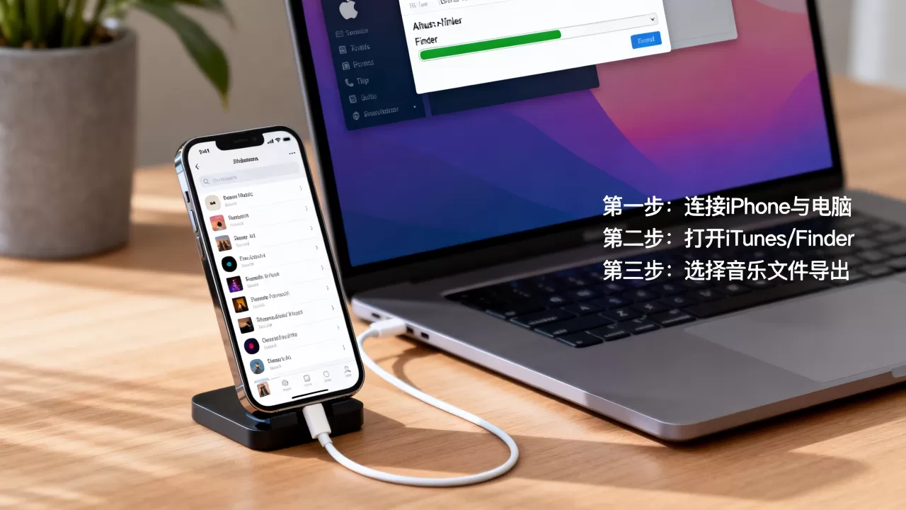 iphone上的歌怎么导出到电脑上吗，iphone音乐文件如何导出到电脑
