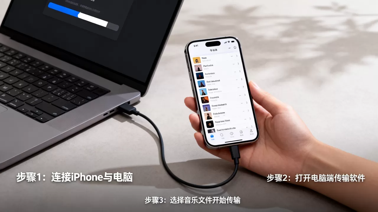 iphone上的歌怎么导出到电脑，iphone音乐文件怎么传到电脑