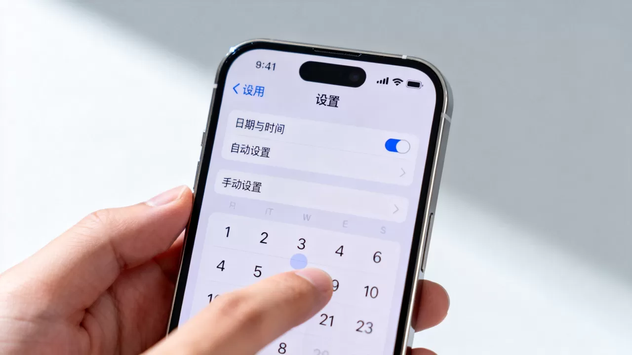 iphone日期没有了怎么办，iphone时间设置不对