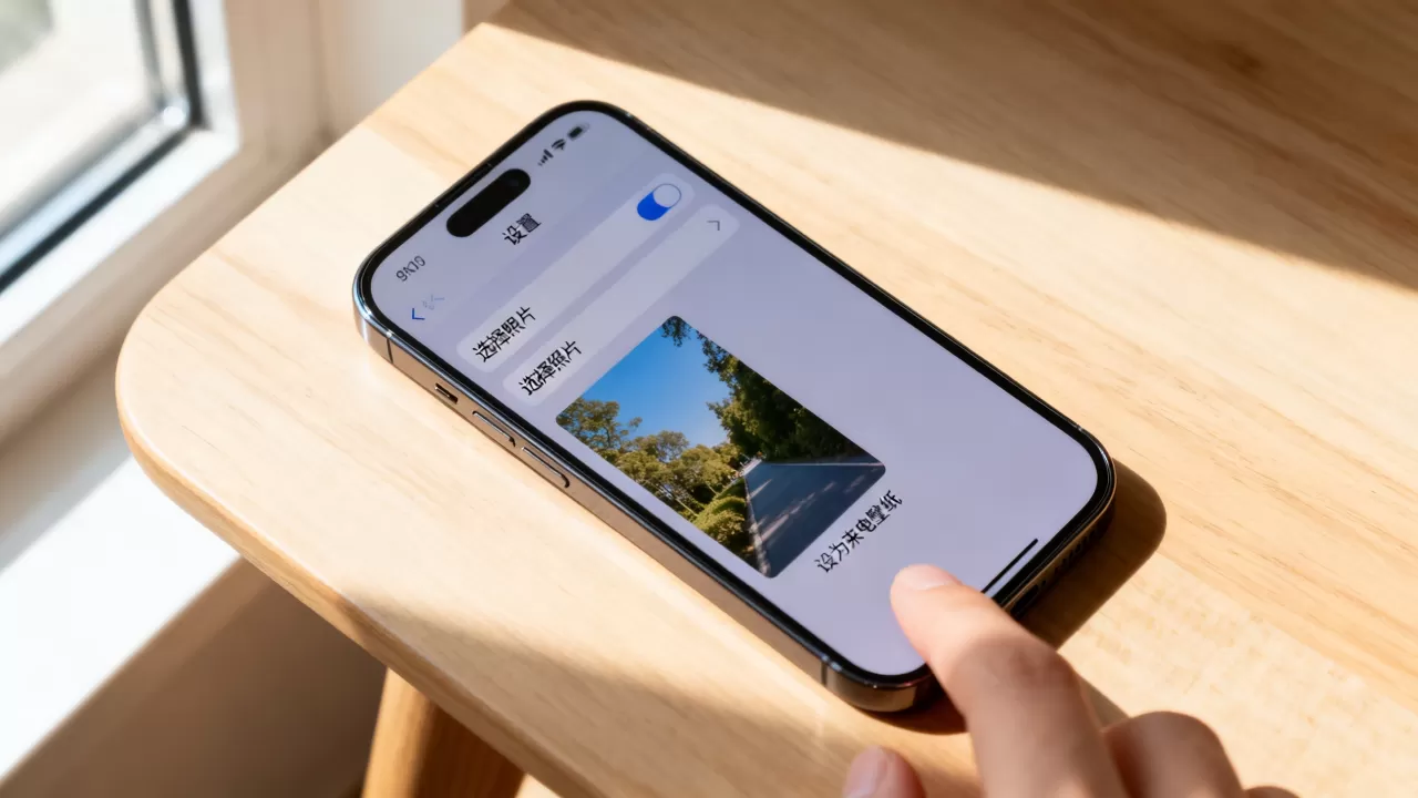 iphone来电壁纸怎么设置，iphone来电壁纸设置教程
