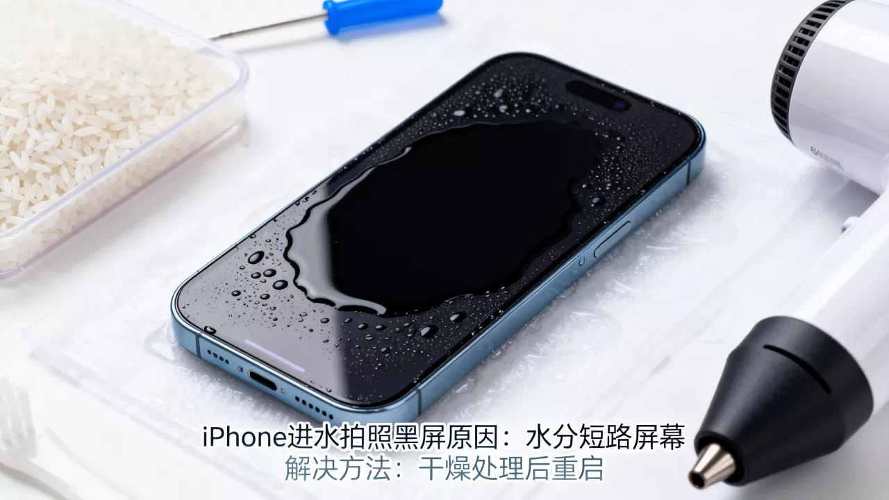 iphone进水拍照黑屏怎么回事,iphone进水拍照黑屏怎么办 iphone进水拍照黑屏怎么回事,iphone进水拍照黑屏怎么办