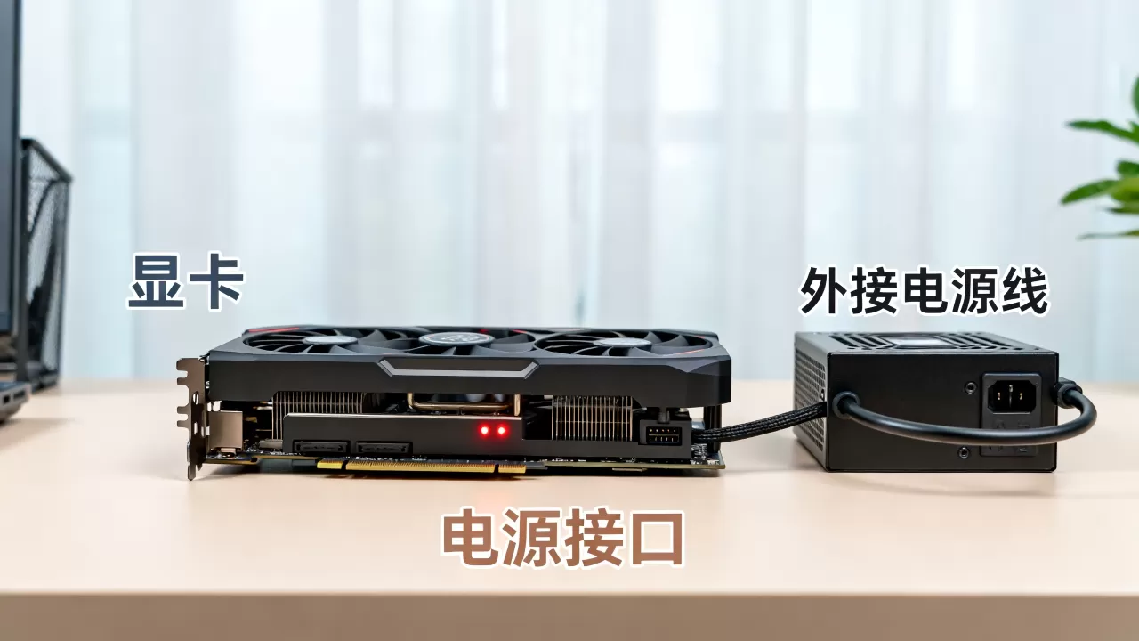 显卡接外接电源功率不够会怎样，显卡外接电源功率