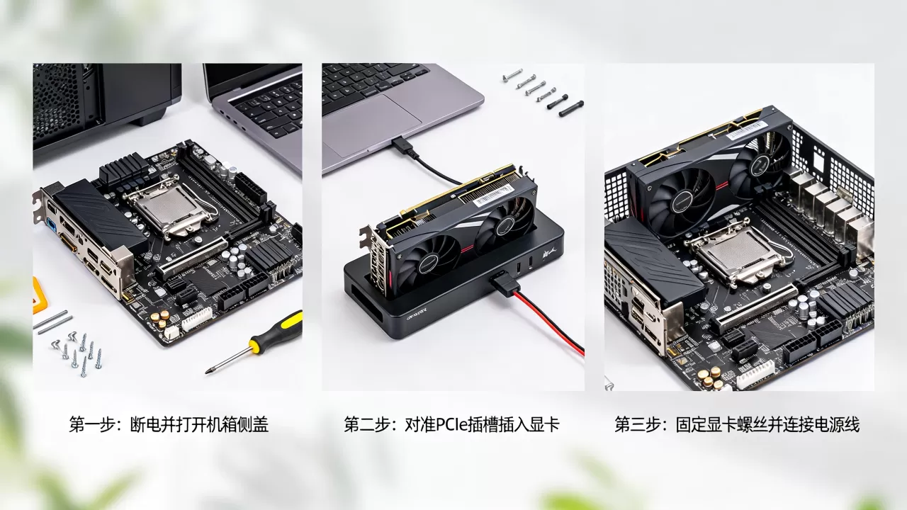 台式机显卡怎么安装？显卡安装种类有哪些