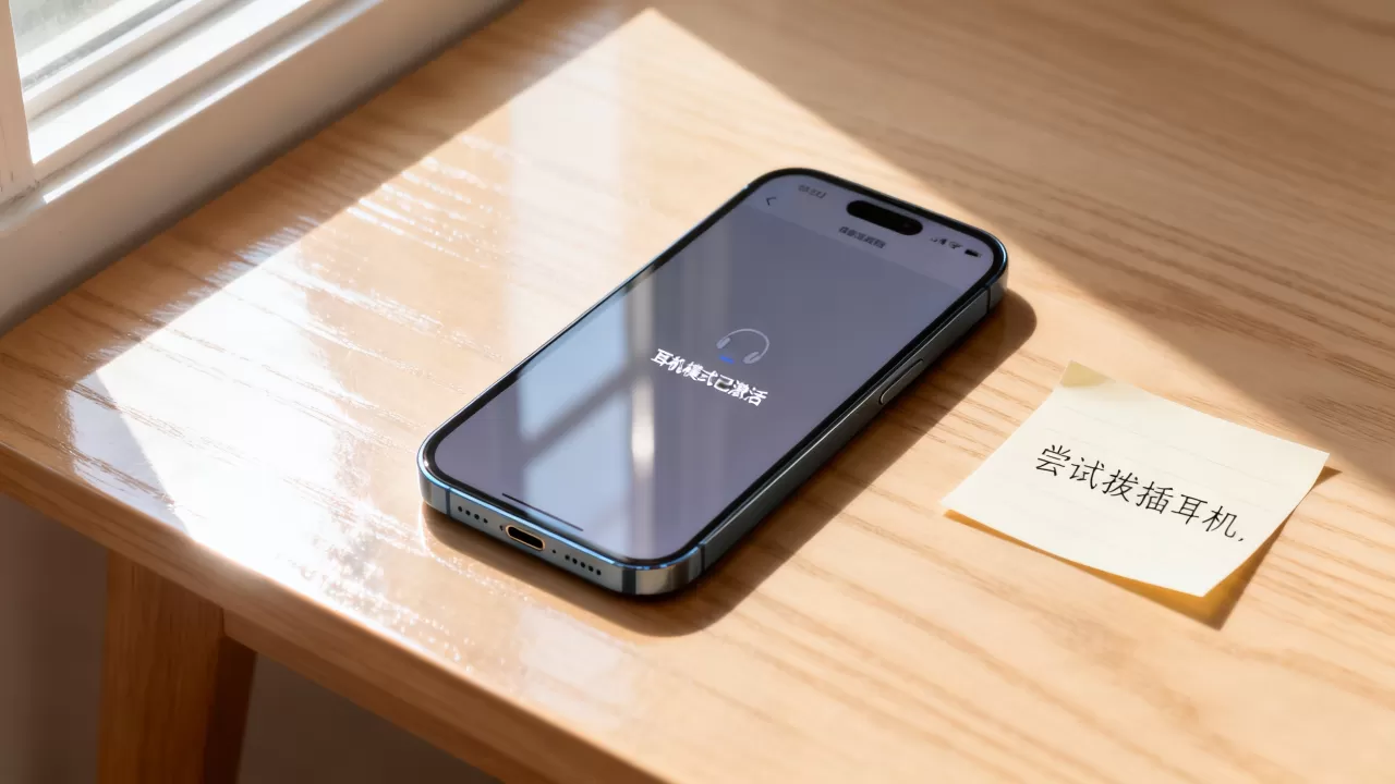 iphone换了耳机模式怎么办啊，iphone耳机模式怎么退出