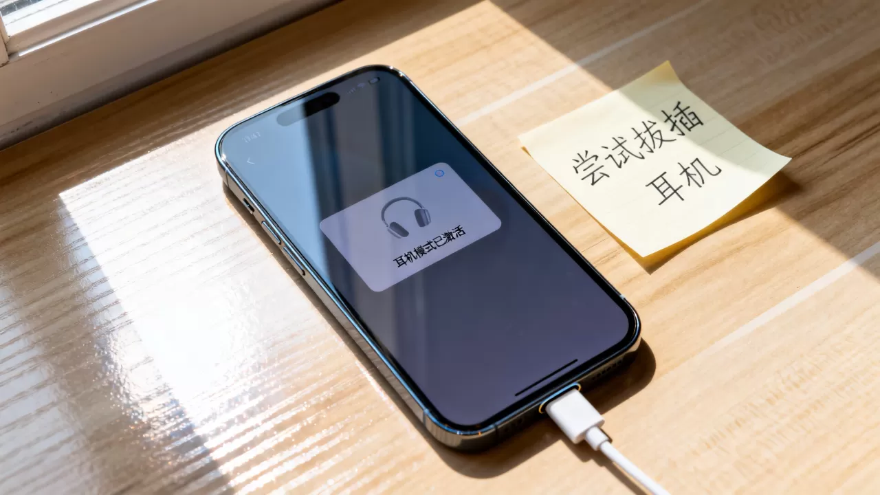 iphone换了耳机模式怎么办啊，iphone耳机模式怎么退出
