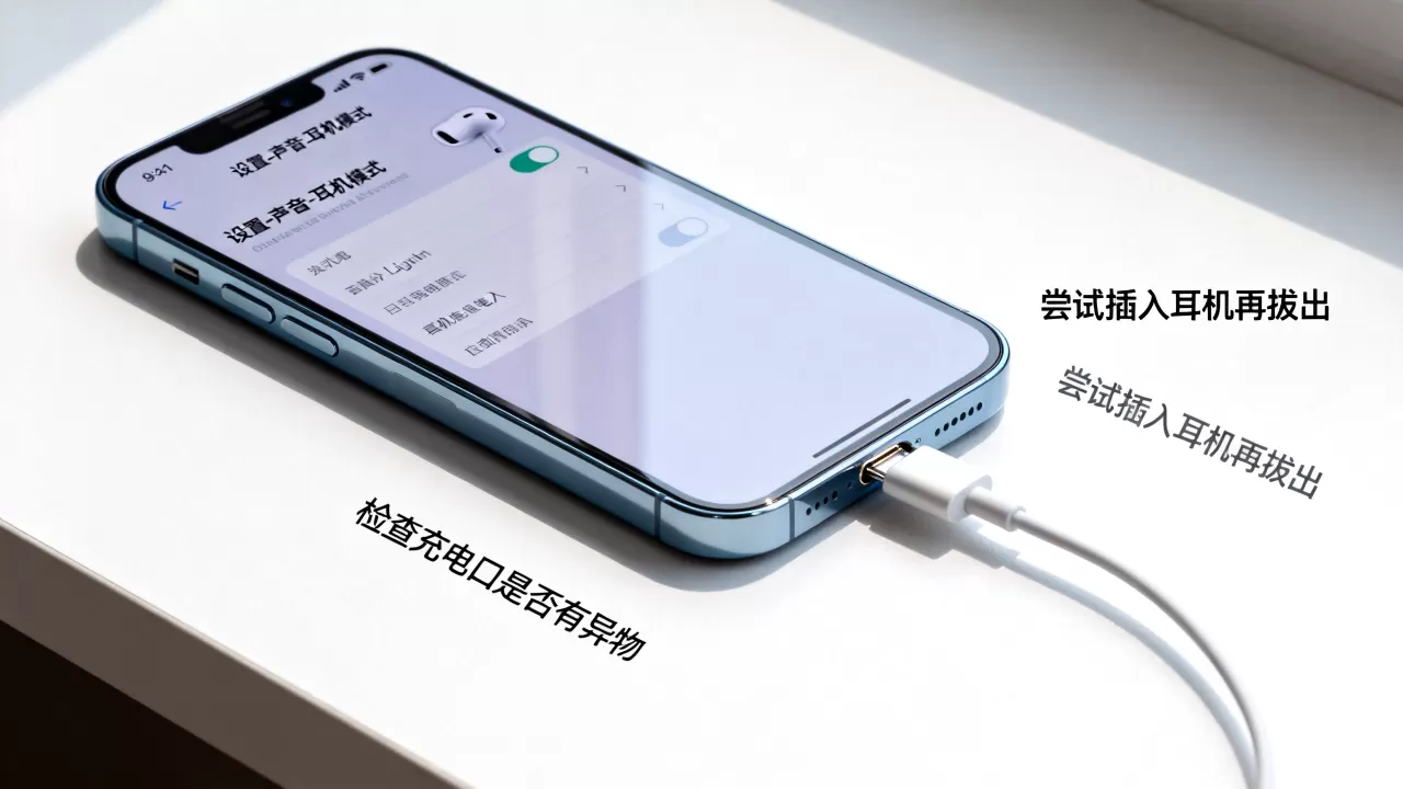iphone换了耳机模式怎么办,iphone耳机模式怎么退出 iphone换了耳机模式怎么办,iphone耳机模式怎么退出